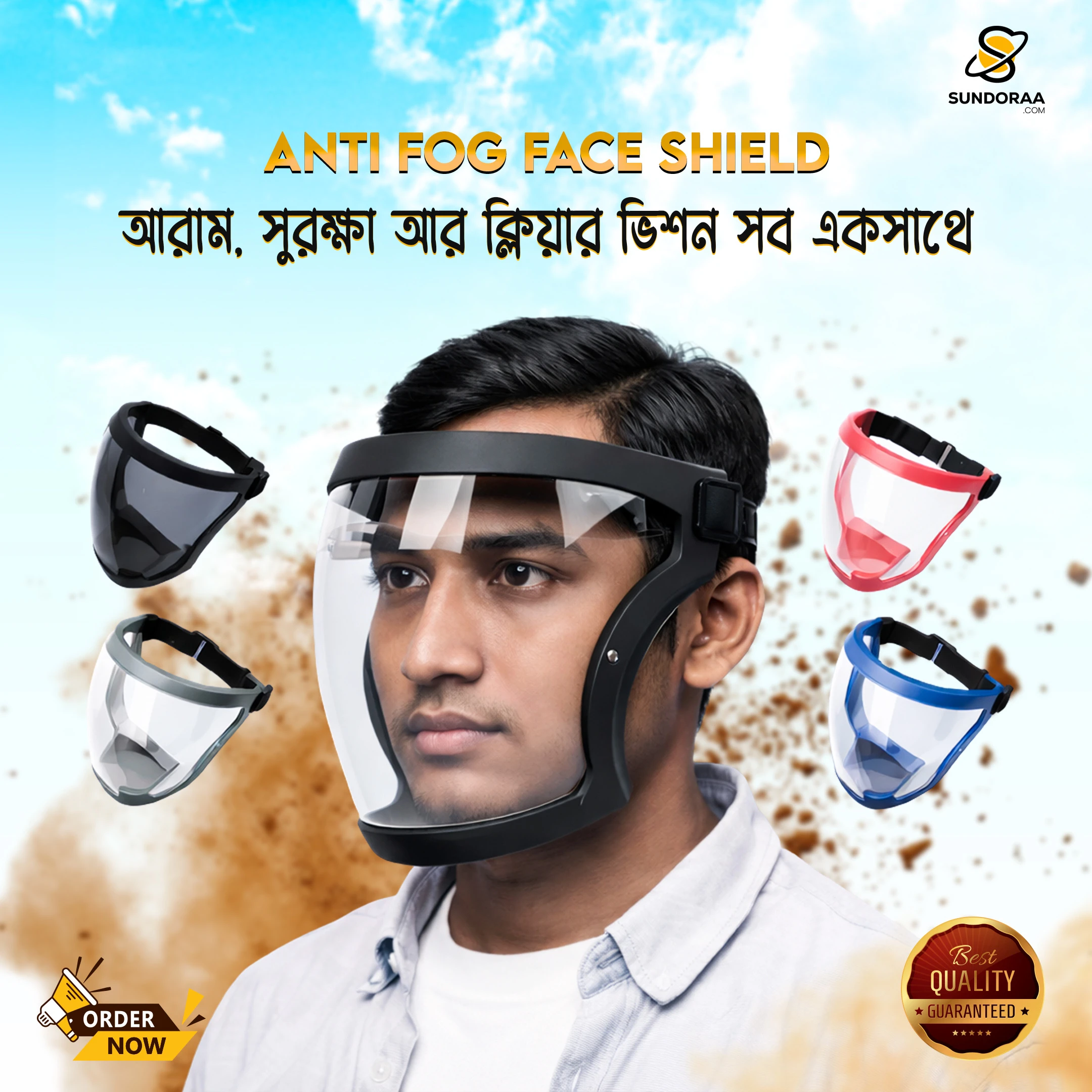 Protective Safety Goggles – Anti-Fog & Dust proof